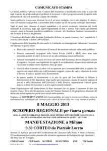 comunicato stampa mini